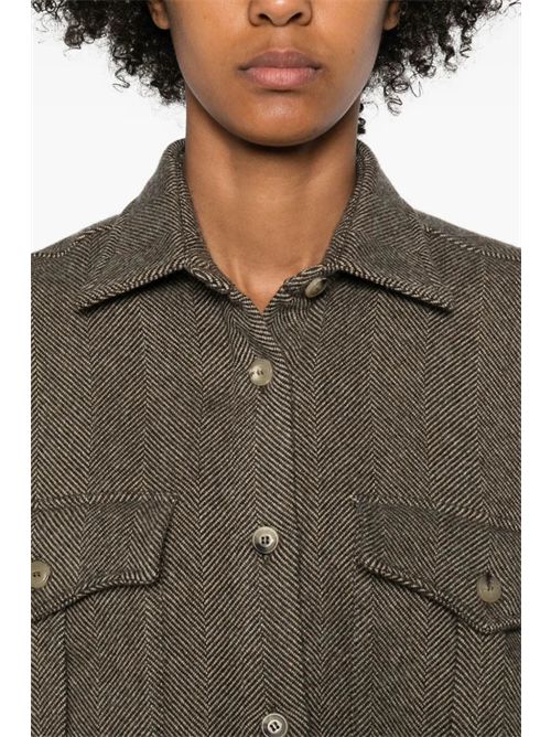 Houndstooth shirt ERMANNO SCERVINO | D472K722OQRJ4701